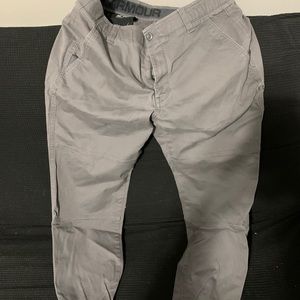 Men’s Under Armour Gray Chino Joggers